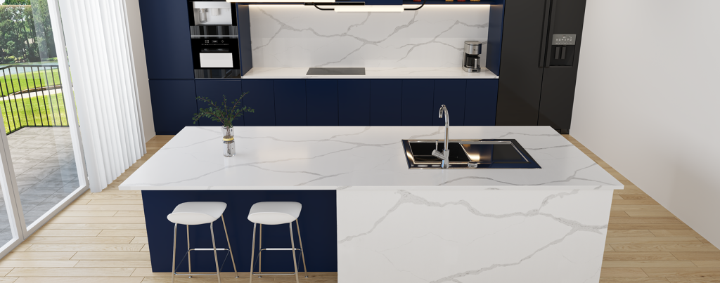 artificial stone kitchen countertop by LUX