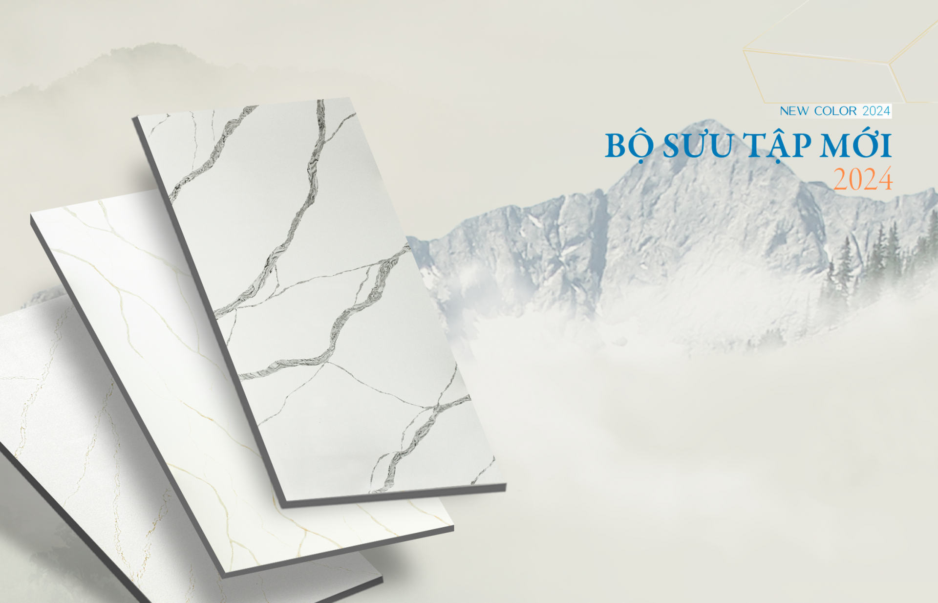 Bộ sưu tập đá thạch anh ốp bếp LUX