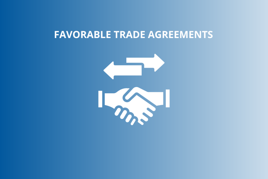 Favorable Trade Agreements