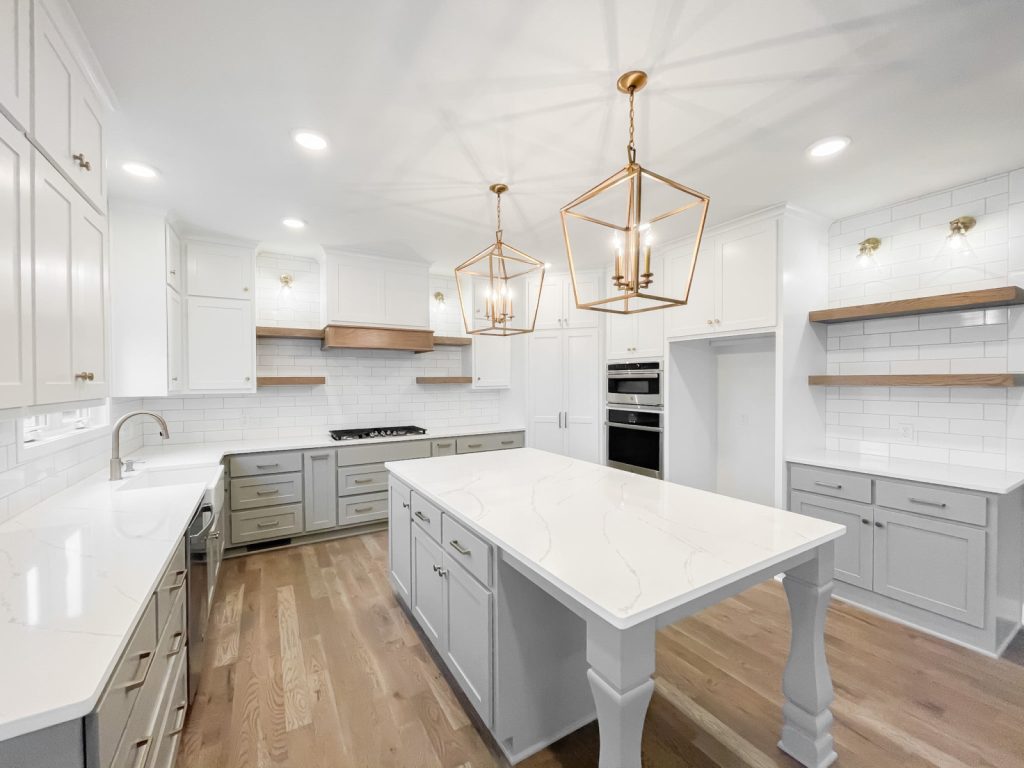  Simple pattern quartz countertop