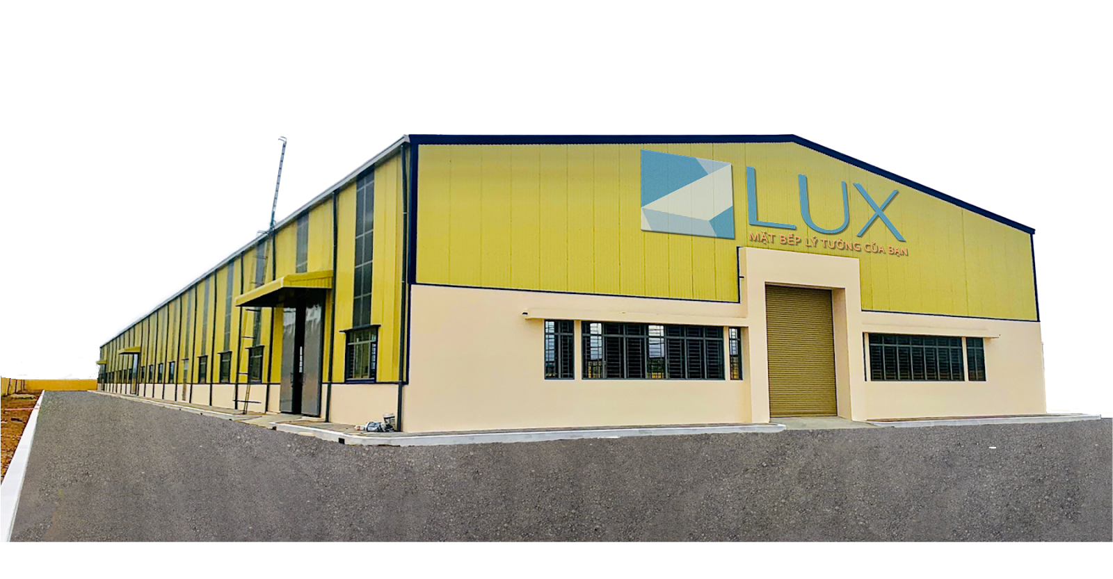 quy trình sản xuất đá thạch anh nhân tạo LUX