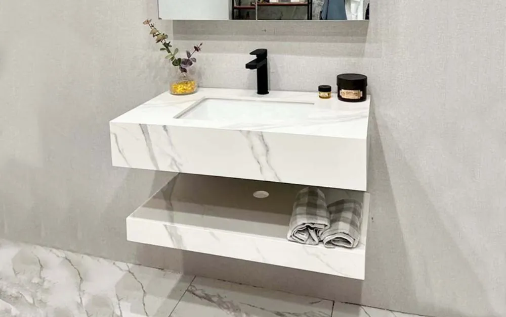 Kích thước bàn đá lavabo tiêu chuẩn