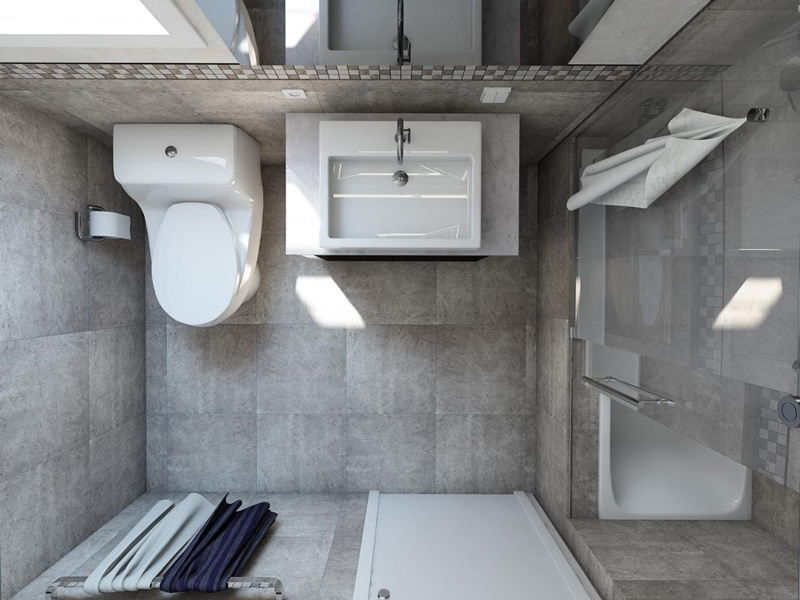 Một số mẫu thiết kế phòng tắm 2m² đẹp, sang trọng