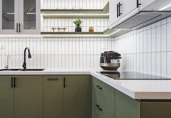 gạch mosaic ốp bếp