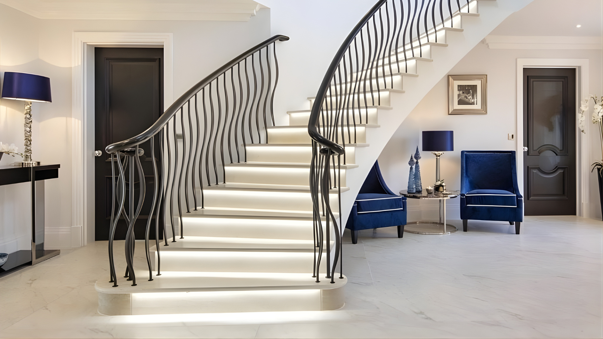 đá ốp cầu thang