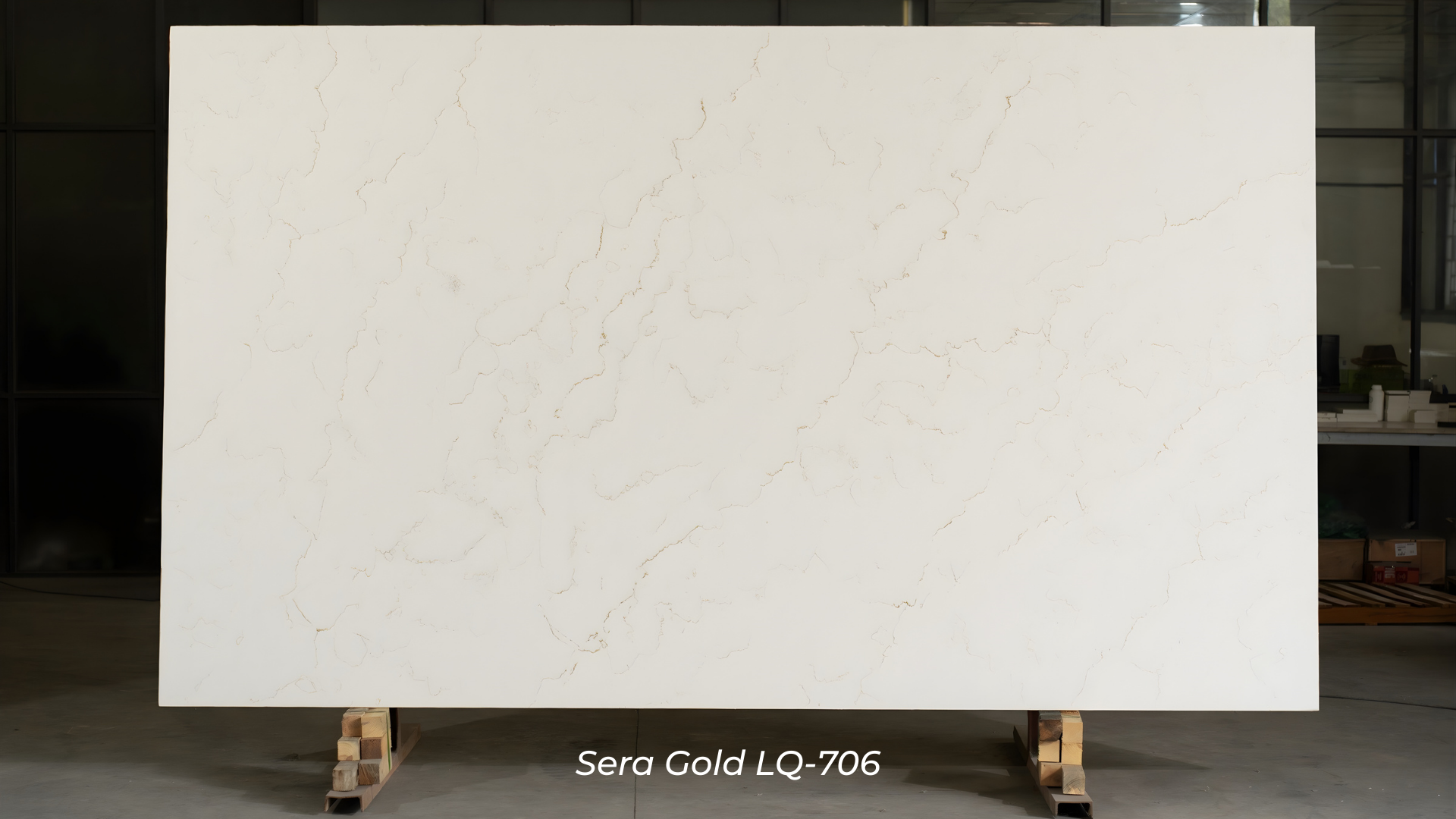lux quartz vietnam sera gold lq-706 white quartz countertops