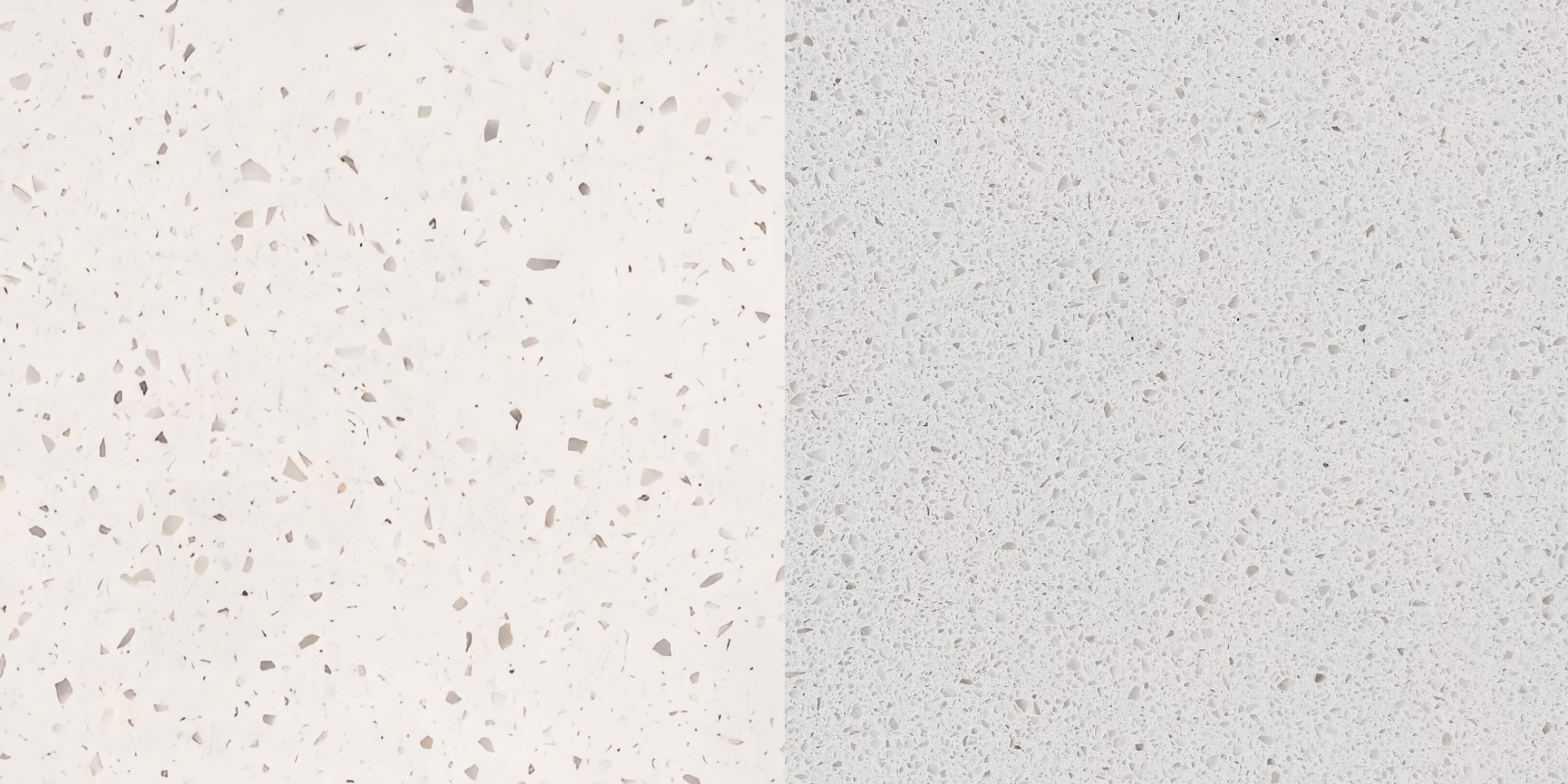 speckled white quartz countertops