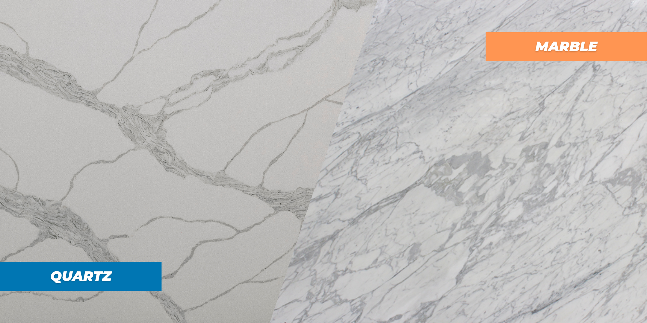 quartz vs marble appearance difference