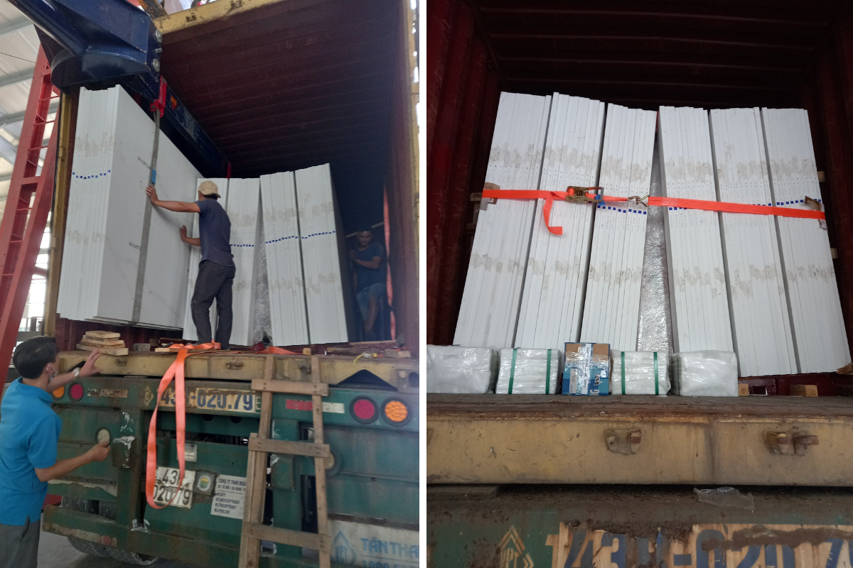 A-frame packing