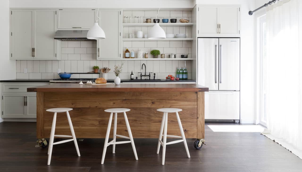 kitchen island on wheels
