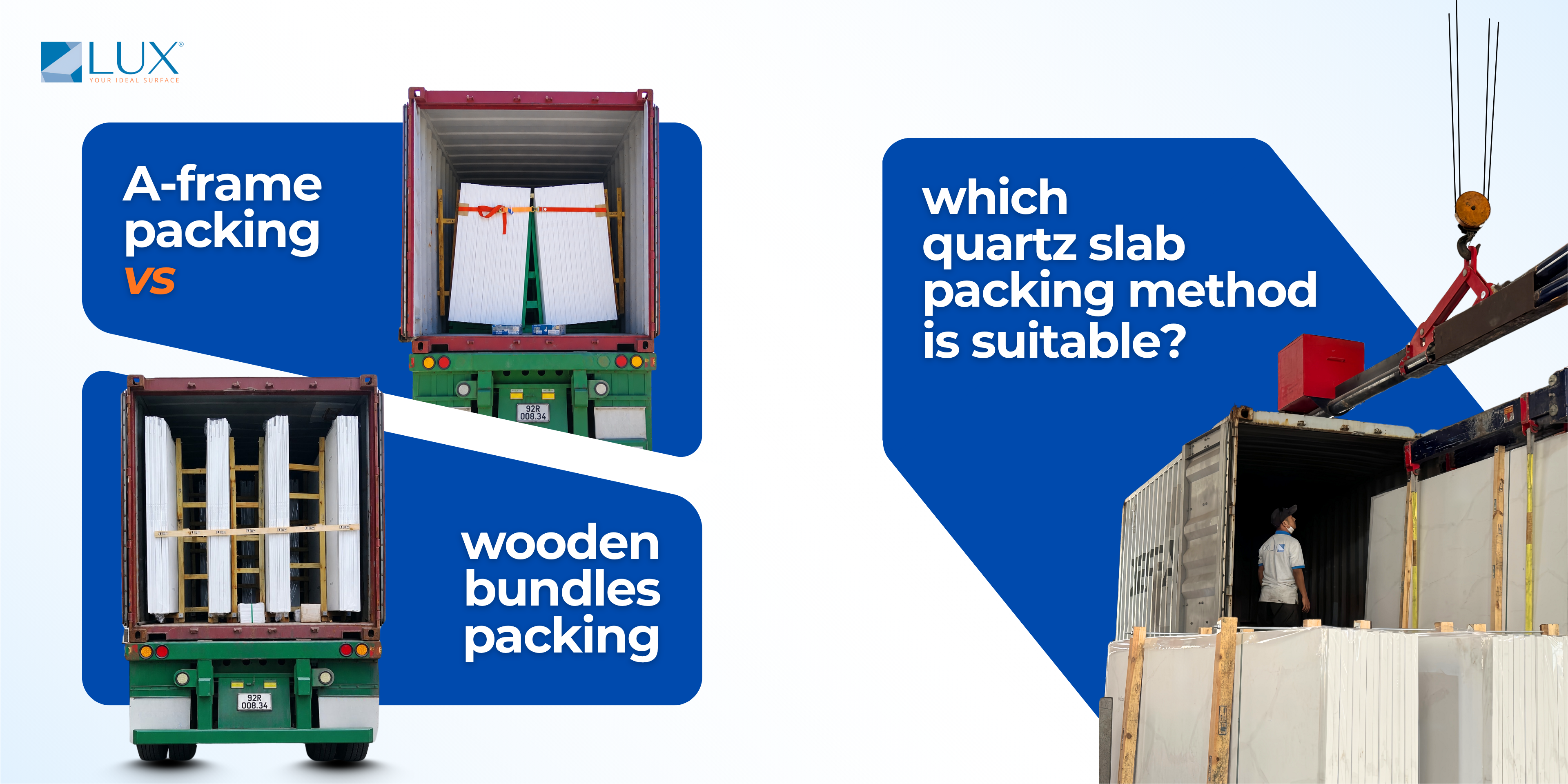 quartz slab packing