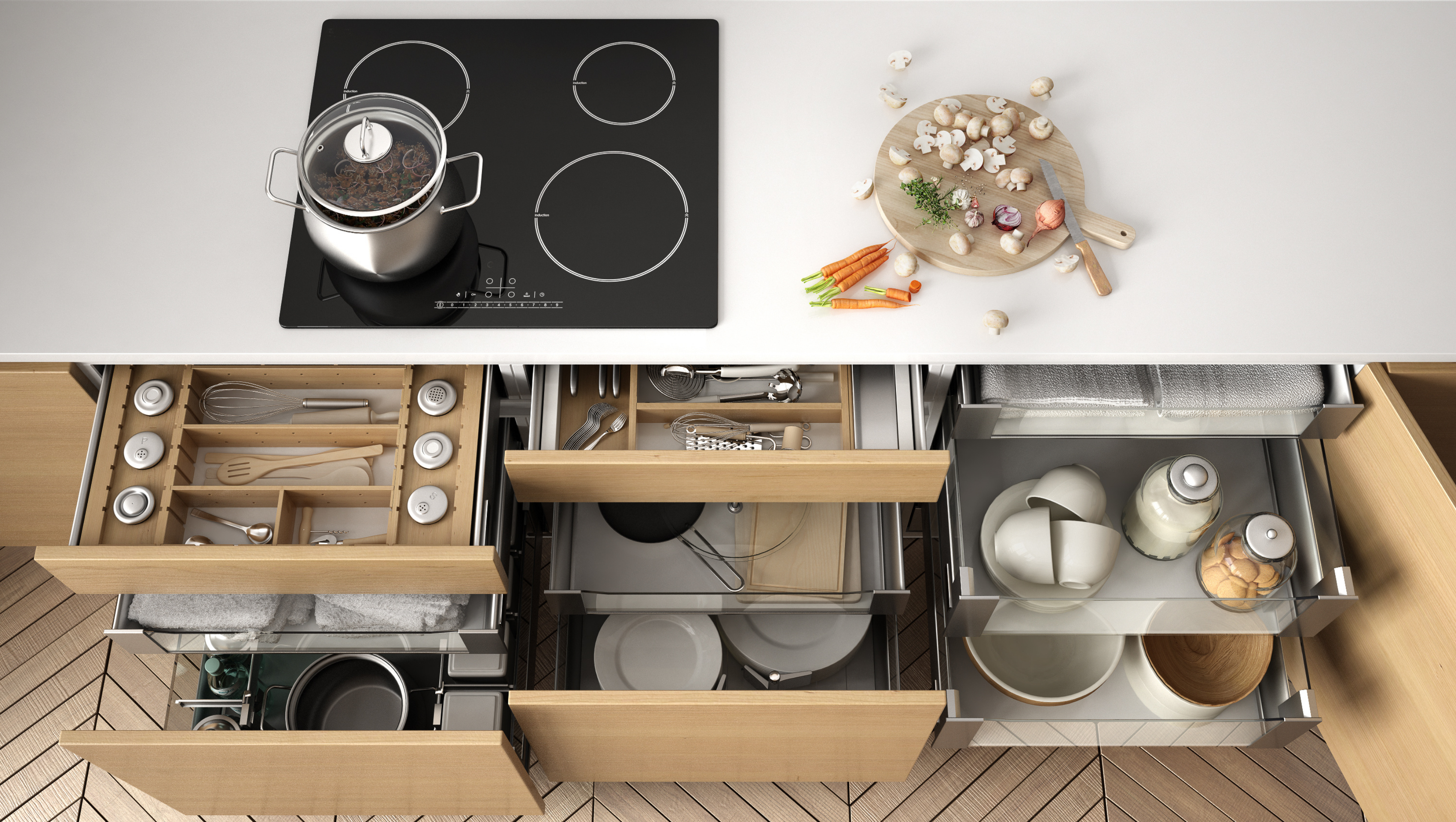 storage-packed kitchen islands