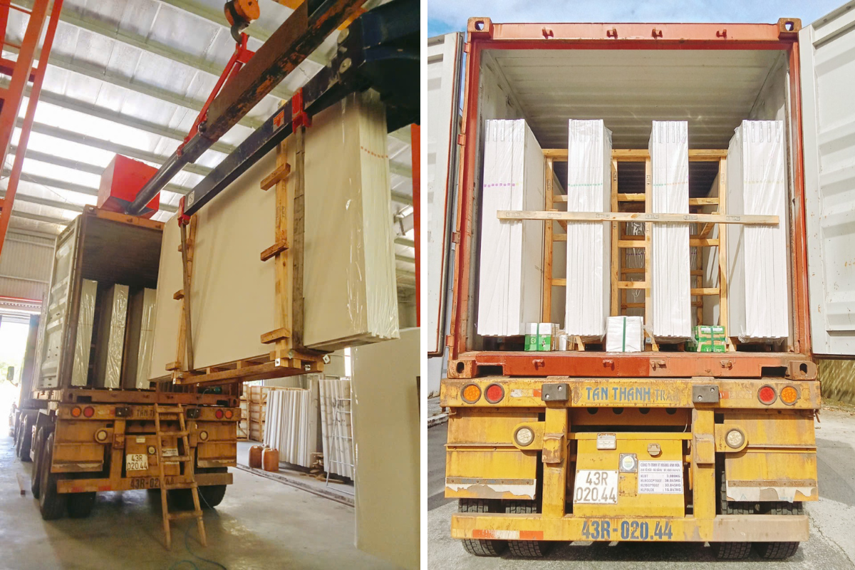 wooden bundles packing