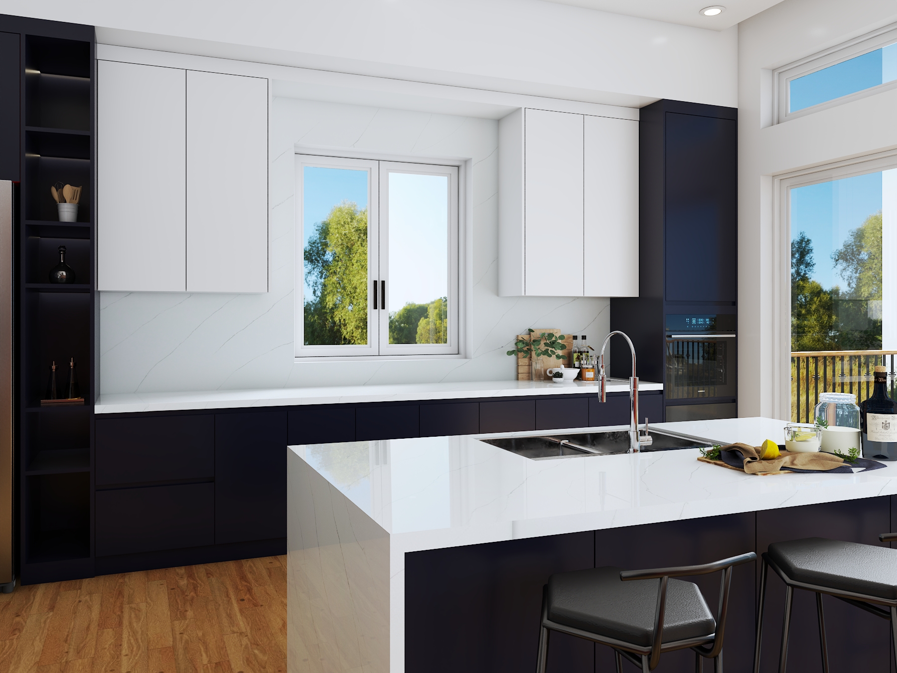 calacatta quartz countertop ideas